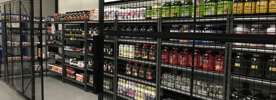 supplement cage - Train Hard Fitness 8180 Oswego Rd. Liverpool, NY 13090 315-409-4764