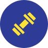 dumbbell - icon